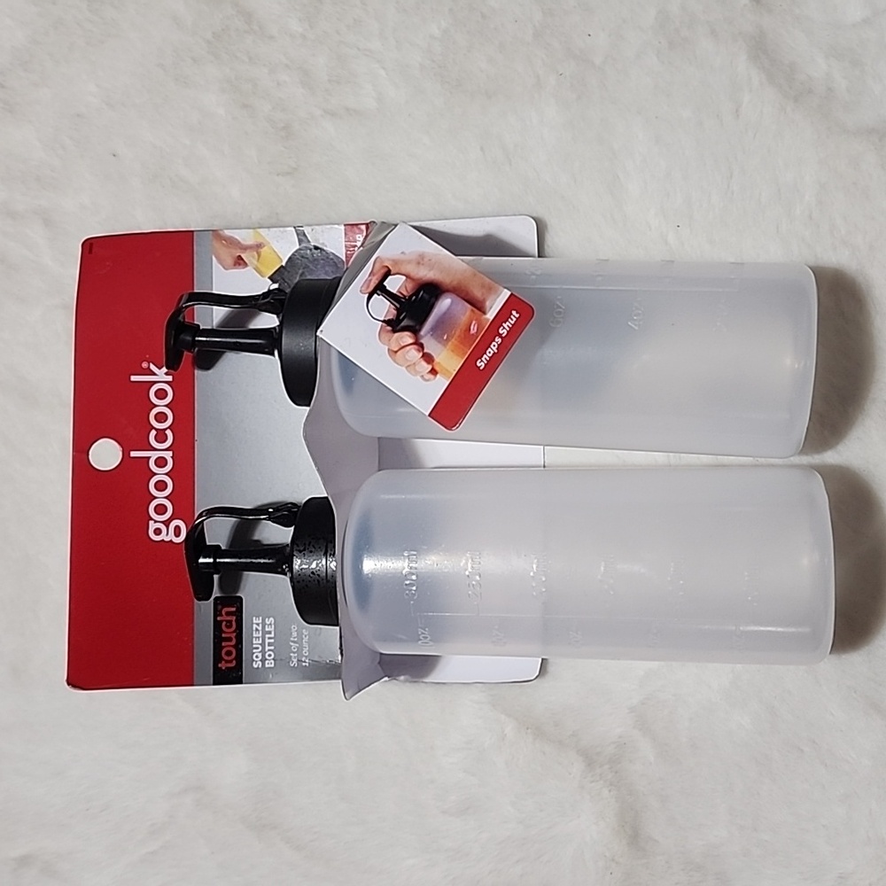 GOODCOOK  TOUCH SQUEEZE BOTTLES.  12 OZ.
